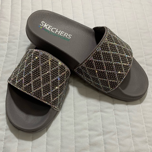 skechers brown lanson trainers